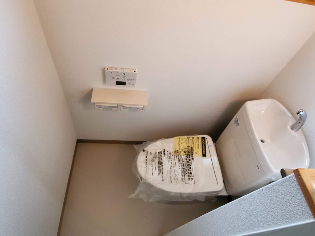 和式便所から洋式便所への交換工事