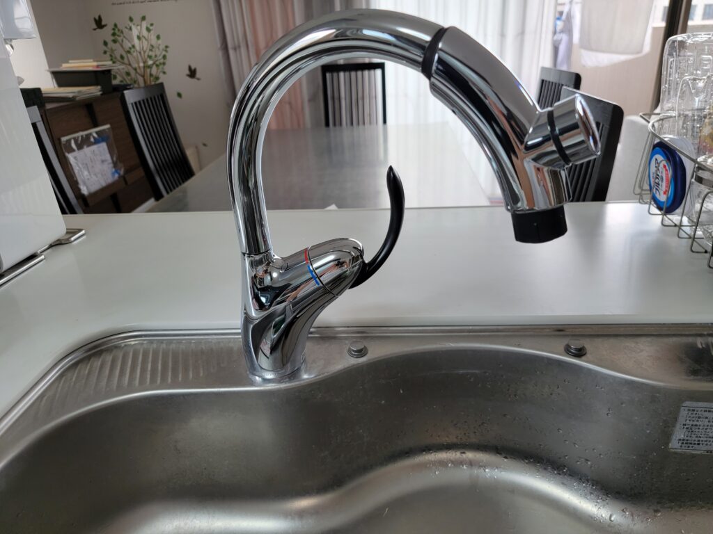 キッチン水栓の交換工事