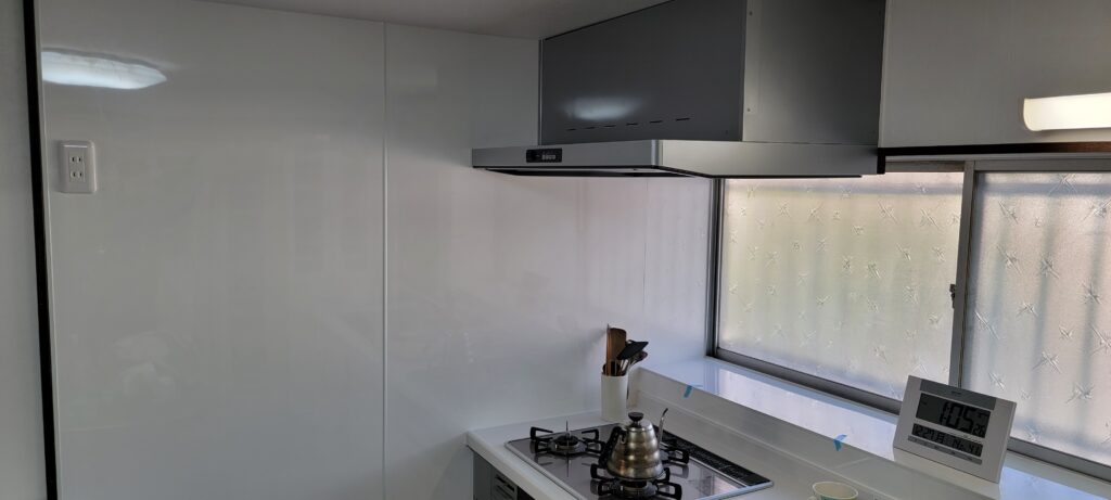 キッチンレンジフード交換